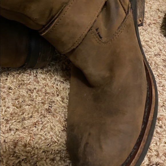 Jeffrey Campbell Over-the-Knee Brown Leather Boot - Picture 8 of 16